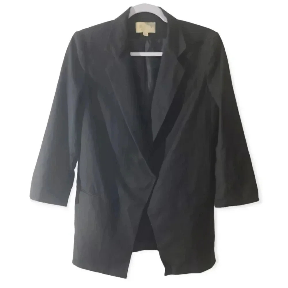 Elizabeth & James | Black Single Button Blazer Sz 4